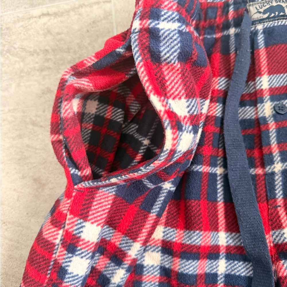 Lucky brand Mens Pajama Pants with Pockets Size M - Picture 6 of 10